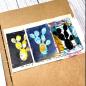 Preview: Ranger - Schablone Design by Dina Wakley "Cactus Masks" Media Stencil