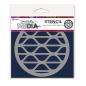 Preview: Ranger - Schablone Design by Dina Wakley "Groovy Coaster" Media Stencil
