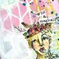Preview: Ranger - Schablone Design by Dina Wakley "Groovy Coaster" Media Stencil