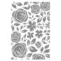 Preview: Sizzix - 3D Prägefolder "Watercolor Bouquet" Embossing Folder Design by Eileen Hull