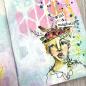 Preview: Ranger - Stempelset by Dina Wakley "Flower Crowns" Media Cling Stamp 