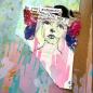 Preview: Ranger - Stempelset by Dina Wakley "Flower Crowns" Media Cling Stamp 