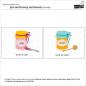 Preview: Lawn Fawn - Stempelset "Jam And Honey Sentiments" Clear Stamp