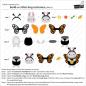 Preview: Lawn Fawn - Stanzschablone "Build-A-Critter Bug Costumes" Dies