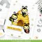 Preview: Lawn Fawn - Schablone "Bee Happy Background" Stencil