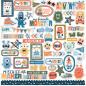 Preview: Echo Park - Designpapier "My Favorite Monster" Collection Kit 12x12 Inch - 12 Bogen