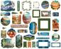 Preview: Carta Bella - Stanzteile "National Parks No. 2" Ephemera