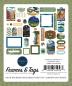 Preview: Carta Bella - Stanzteile & Anhänger "National Parks No. 2" Ephemera Frames & Tags