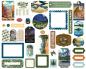 Preview: Carta Bella - Stanzteile & Anhänger "National Parks No. 2" Ephemera Frames & Tags