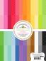 Preview: Doodlebug Design - Designpapier "Dot-Stripe Rainbow" Paper Pack 6x8 Inch - 24 Bogen