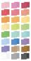 Preview: Doodlebug Design - Designpapier "Dot-Stripe Rainbow" Paper Pack 6x8 Inch - 24 Bogen
