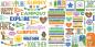 Preview: Bella BLVD - Stanzteile "Adventure Awaits" Die Cuts