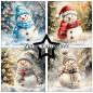 Preview: Paper Favourites - Designpapier "Christmas Snowman" Paper Pack 6x6 Inch - 24 Bogen