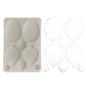 Preview: Stamperia - Gießform A5 "Christmas Balls" Soft Mould 