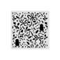 Preview: Stamperia - Schablone 12x12cm "Christmas Ribbons and Gingerbread" Stencil