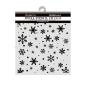Preview: Stamperia - Schablone 12x12cm "Christmas Snowflakes Pattern" Stencil