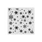Preview: Stamperia - Schablone 12x12cm "Christmas Snowflakes Pattern" Stencil