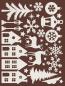 Preview: Stamperia - Stanzteile "Christmas" Paper Cut-outs 15 x 26 cm / 5.91 x 10.24 inch