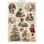 Preview: Stamperia - Papier, Aufkleber & Stanzteile "Classic Christmas" Junk Journal Backgrounds,Stickers,Cut-Outs