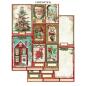 Preview: Stamperia - Papier, Aufkleber & Stanzteile "Classic Christmas" Junk Journal Backgrounds,Stickers,Cut-Outs