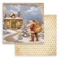 Preview: Stamperia - Designpapier "Silent Night" Paper Pack 8x8 Inch - 10 Bogen