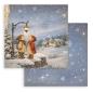Preview: Stamperia - Designpapier "Silent Night" Paper Pack 8x8 Inch - 10 Bogen