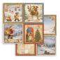 Preview: Stamperia - Designpapier "Silent Night" Paper Pack 8x8 Inch - 10 Bogen