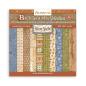 Preview: Stamperia - Designpapier "Silent Night Background Selection" Maxi Paper Pack 8x8 Inch - 10 Bogen