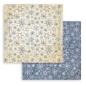 Preview: Stamperia - Designpapier "Silent Night Background Selection" Maxi Paper Pack 8x8 Inch - 10 Bogen