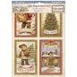 Preview: Stamperia - Decopatch Papier "Selection" Decoupage A4 - 6 Bogen  