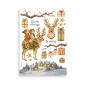 Preview: Stamperia - Washi Papier "Silent Night" Washi Pad 14,8x21cm - 8 Bogen
