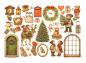 Preview: Stamperia - Stanzteile "Silent Night" Die Cuts Ephemera