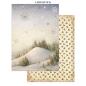 Preview: Stamperia - Papier, Aufkleber & Stanzteile "Silent Night" Junk Journal Backgrounds,Stickers,Cut-Outs