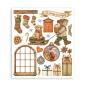 Preview: Stamperia - Transfer Aufkleber "Silent Night" Rub-On Kit