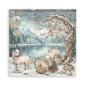 Preview: Stamperia - Designpapier "White Christmas by Cristina Radovan" Maxi Paper Pack 12x12 Inch - 22 Bogen