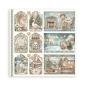 Preview: Stamperia - Designpapier "White Christmas by Cristina Radovan" Maxi Paper Pack 12x12 Inch - 22 Bogen