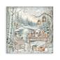 Preview: Stamperia - Designpapier "White Christmas by Cristina Radovan" Maxi Paper Pack 8x8 Inch - 22 Bogen