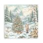 Preview: Stamperia - Designpapier "White Christmas by Cristina Radovan" Maxi Paper Pack 8x8 Inch - 22 Bogen