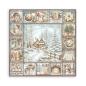 Preview: Stamperia - Designpapier "White Christmas by Cristina Radovan" Maxi Paper Pack 8x8 Inch - 22 Bogen