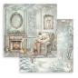 Preview: Stamperia - Designpapier "White Christmas by Cristina Radovan" Paper Pack 8x8 Inch - 10 Bogen