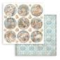 Preview: Stamperia - Designpapier "White Christmas by Cristina Radovan" Paper Pack 8x8 Inch - 10 Bogen