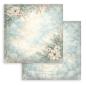 Preview: Stamperia - Designpapier "White Christmas Background Selection by Cristina Radovan" Maxi Paper Pack 8x8 Inch - 10 Bogen