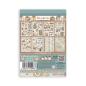 Preview: Stamperia - Washi Papier "White Christmas by Cristina Radovan" Washi Pad 14,8x21cm - 8 Bogen
