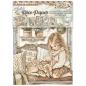 Preview: Stamperia - Decopatch Papier "White Christmas Selection by Cristina Radovan" Decoupage A6 - 8 Bogen  