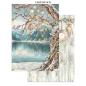 Preview: Stamperia - Papier, Aufkleber & Stanzteile "White Christmas by Cristina Radovan" Junk Journal Backgrounds,Stickers,Cut-Outs
