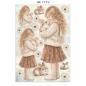 Preview: Stamperia - Papier, Aufkleber & Stanzteile "White Christmas by Cristina Radovan" Junk Journal Backgrounds,Stickers,Cut-Outs
