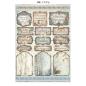 Preview: Stamperia - Papier, Aufkleber & Stanzteile "White Christmas by Cristina Radovan" Junk Journal Backgrounds,Stickers,Cut-Outs