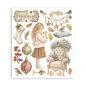 Preview: Stamperia - Transfer Aufkleber "White Christmas by Cristina Radovan" Rub-On