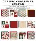 Preview: Carta Bella - Designpapier "Classic Christmas" Paper Pad 6x6 Inch - 24 Bogen