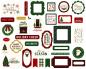 Preview: Carta Bella - Stanzteile "Classic Christmas" Ephemera